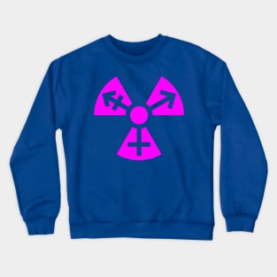 Trans Radiation - Fuchsia(-ish?) Crewneck Sweatshirt